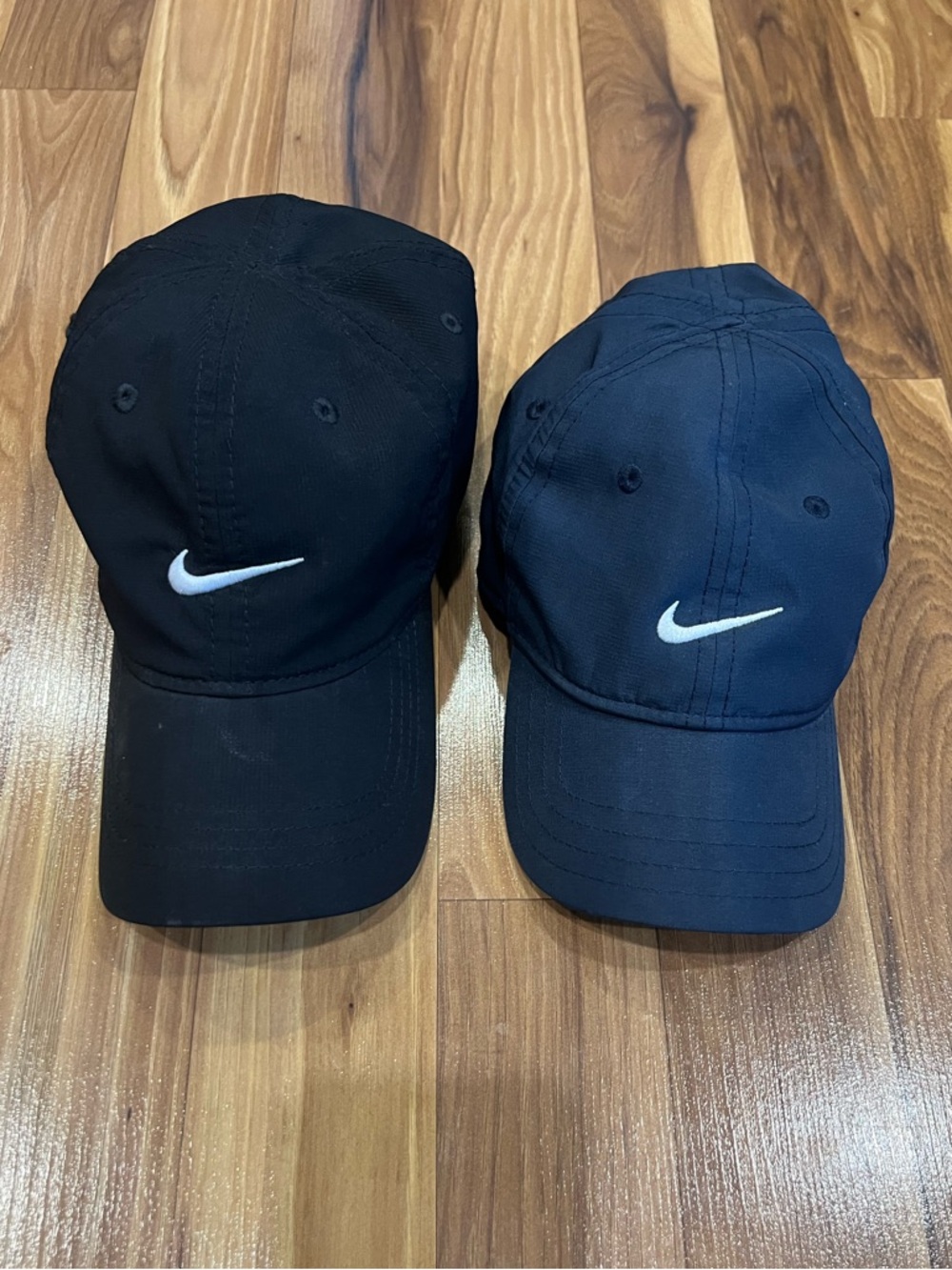 Baby/toddler  Nike Black Toddler Dri-FIT Caps - White Swoosh Accents